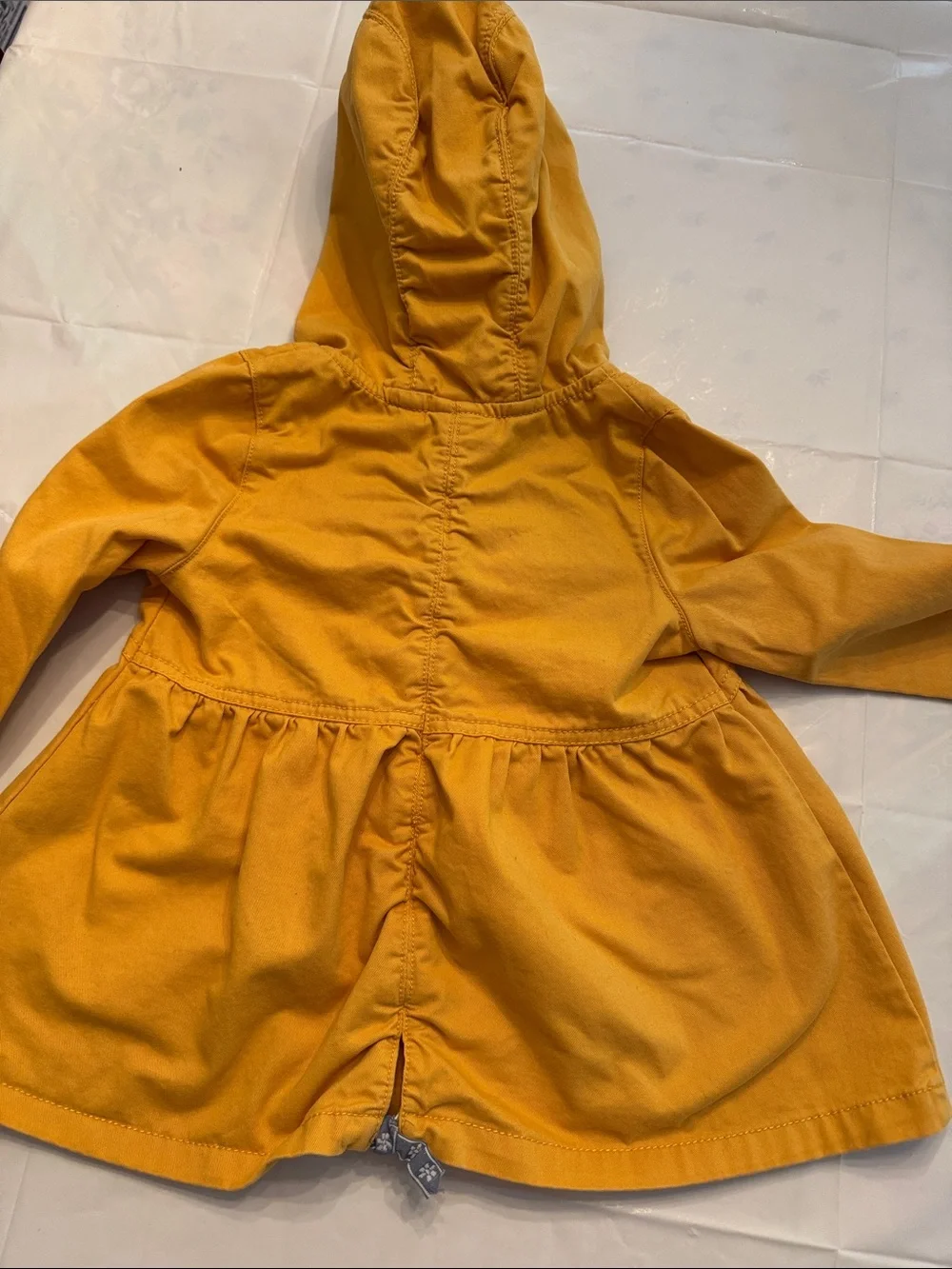 Rachel Zoe Girls' Mustard Yellow Hooded Jacket